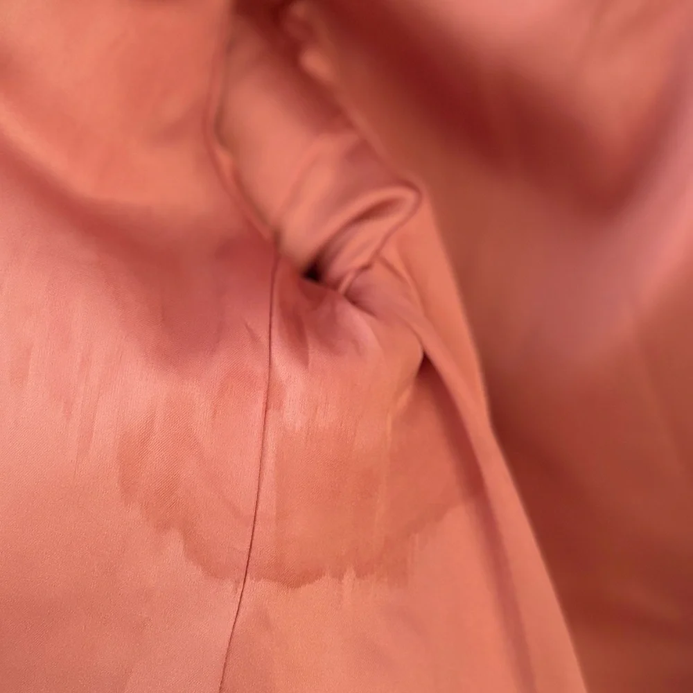 Alice + Olivia Lamb Leather Moto Jacket – “LOVE YOURSELF” – Size S - Picture 10 of 11